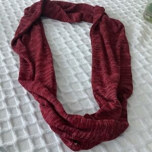 Woman’s infinity scarf